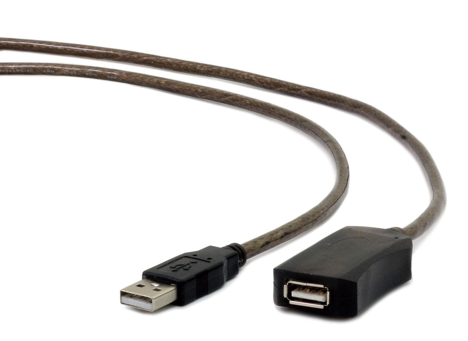 Cablexpert USB 2.0 Cable USB-A male - USB-A female Μαύρο 10m UAE-01-10M