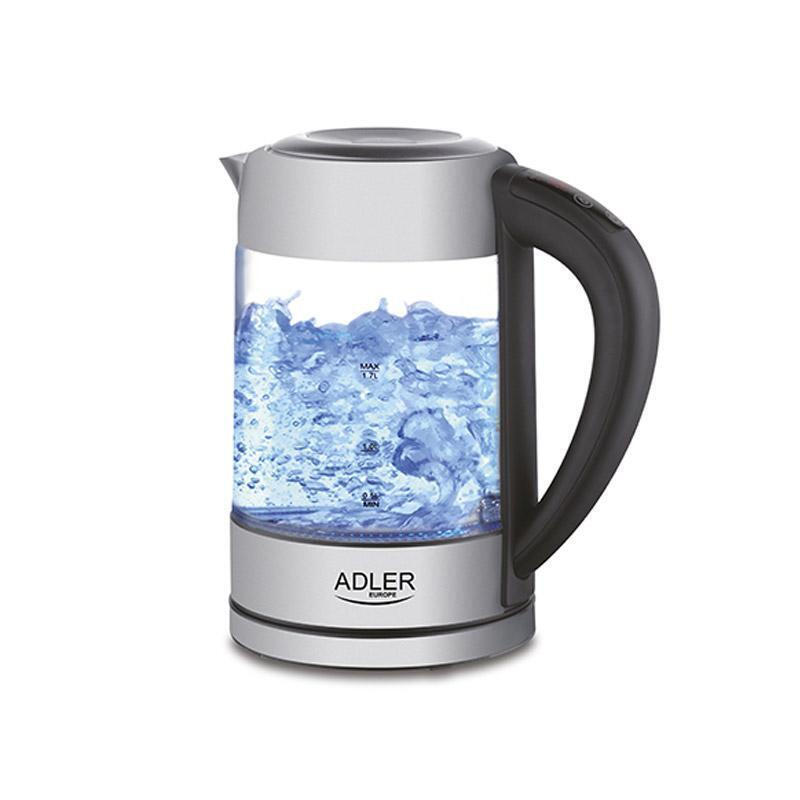 Adler AD 1247 1.7lt με Ισχύ 2200W Ασημί