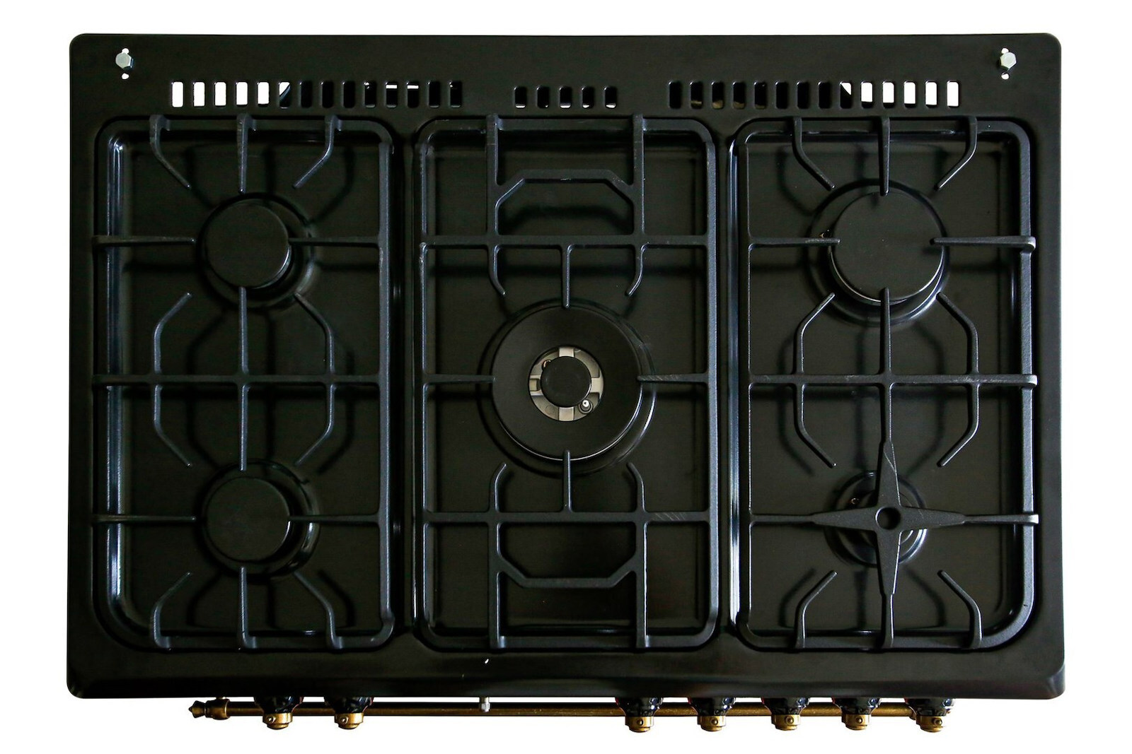 Ravanson KWGE-K90-6 Top Chef Κουζίνα 107lt με Εστίες Υγραερίου Π90εκ. Μαύρη - Image 2