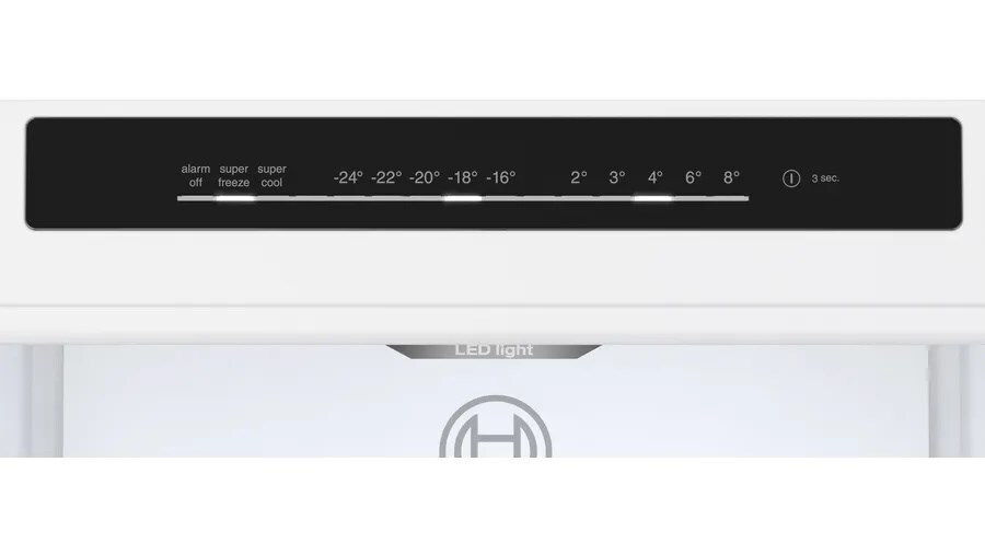 Bosch Ψυγειοκαταψύκτης 321lt Total NoFrost Inox KGN362IDF - Image 8