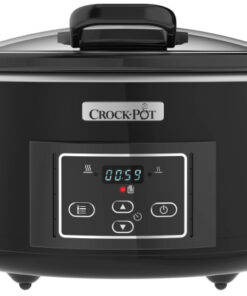 Crock-Pot Πολυμάγειρας 220W με Χωρητικότητα 4.7lt Μαύρος