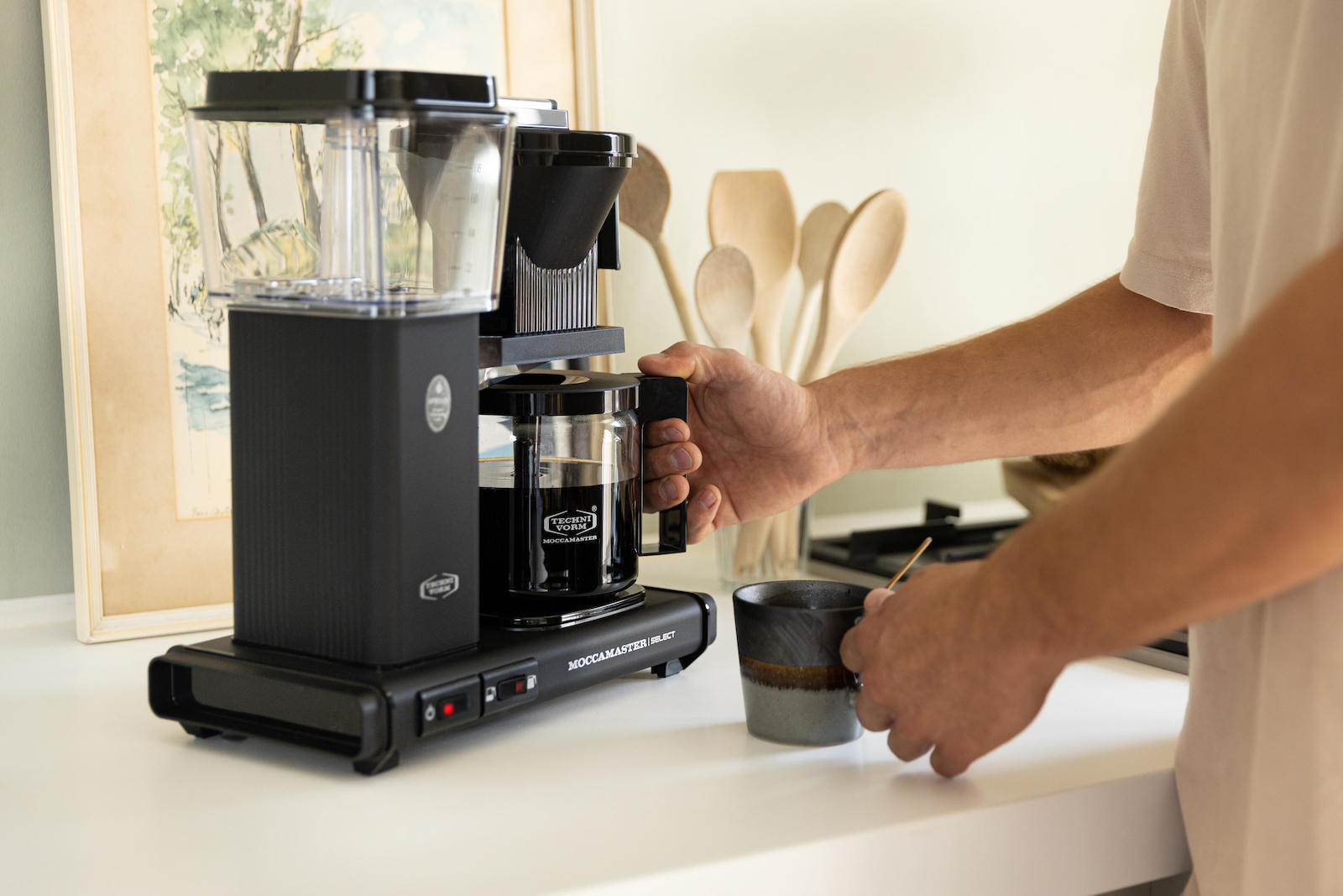 Moccamaster KBG 741 Select 59645 Καφετιέρα Φίλτρου 1520W Matt Black - Image 4