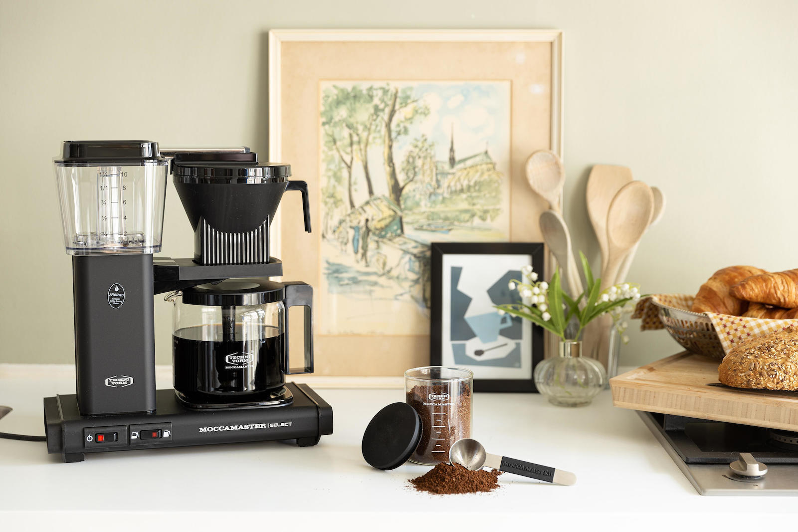 Moccamaster KBG 741 Select 59645 Καφετιέρα Φίλτρου 1520W Matt Black - Image 9