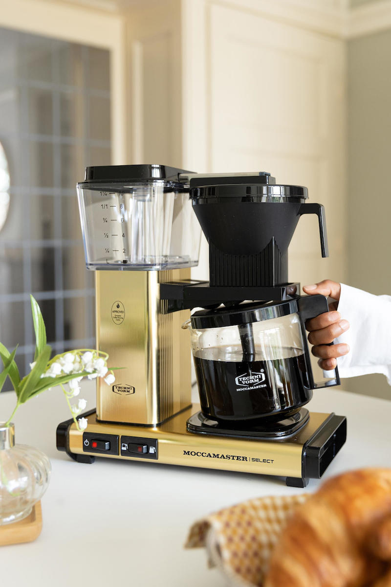 Moccamaster KBG 741 Select Καφετιέρα Φίλτρου 1520W Brushed Brass - Image 4