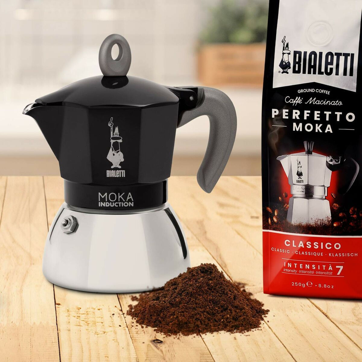 Bialetti Moka Induction Moka Μπρίκι Espresso Μαύρο - Image 6