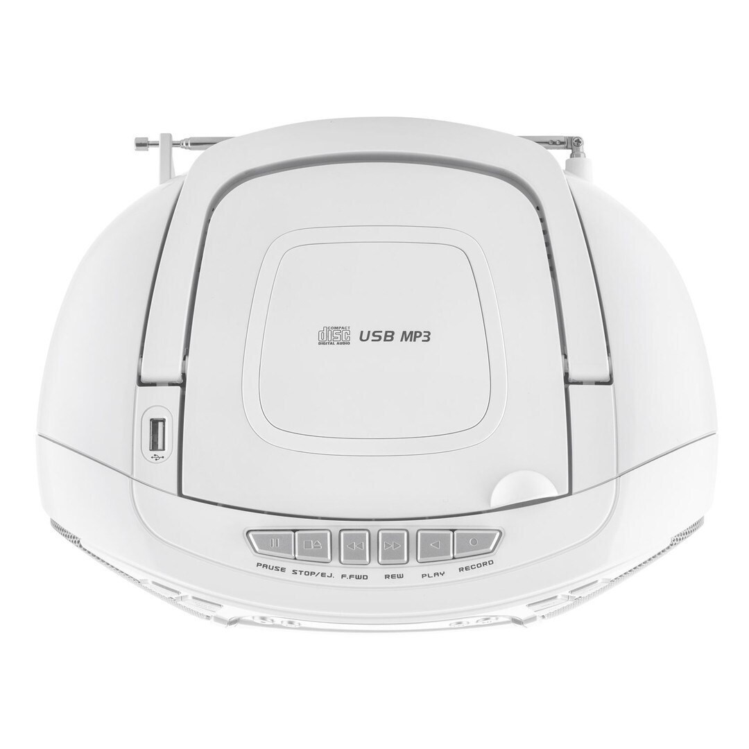 JVC Φορητό Ηχοσύστημα με CD σε Λευκό Χρώμα - Image 6