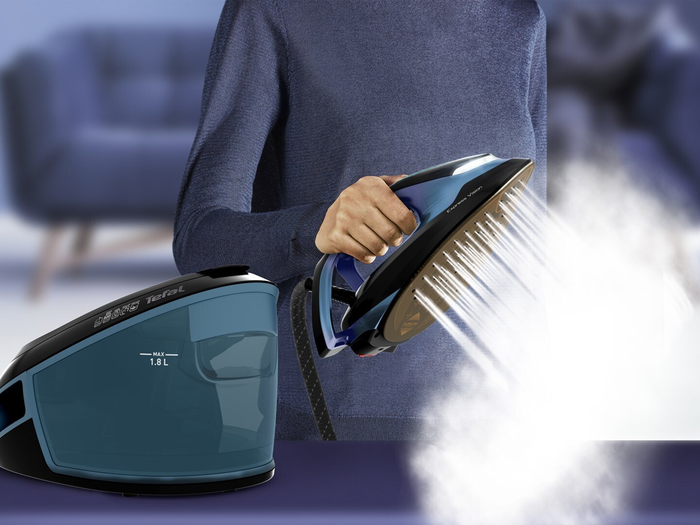 Tefal Express Vision Πίεσης 7bar με Δοχείο 1.8lt - Image 11