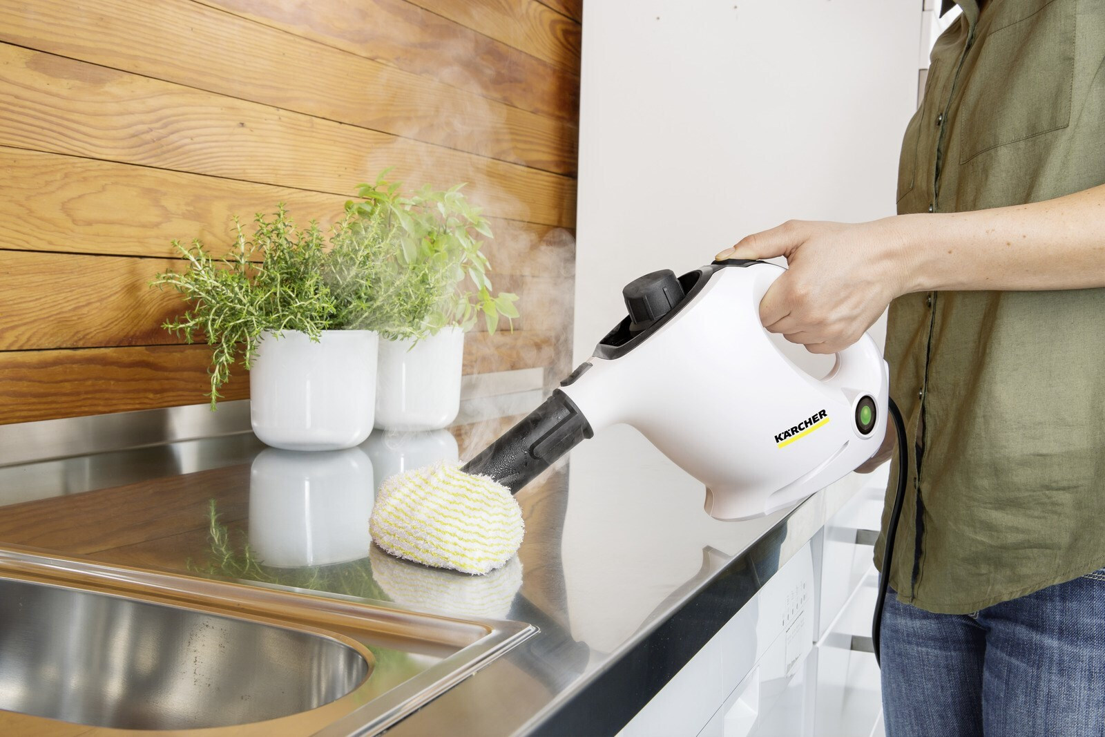 Karcher SC 1 Ατμοκαθαριστής Χειρός Πίεσης 3bar - Image 3