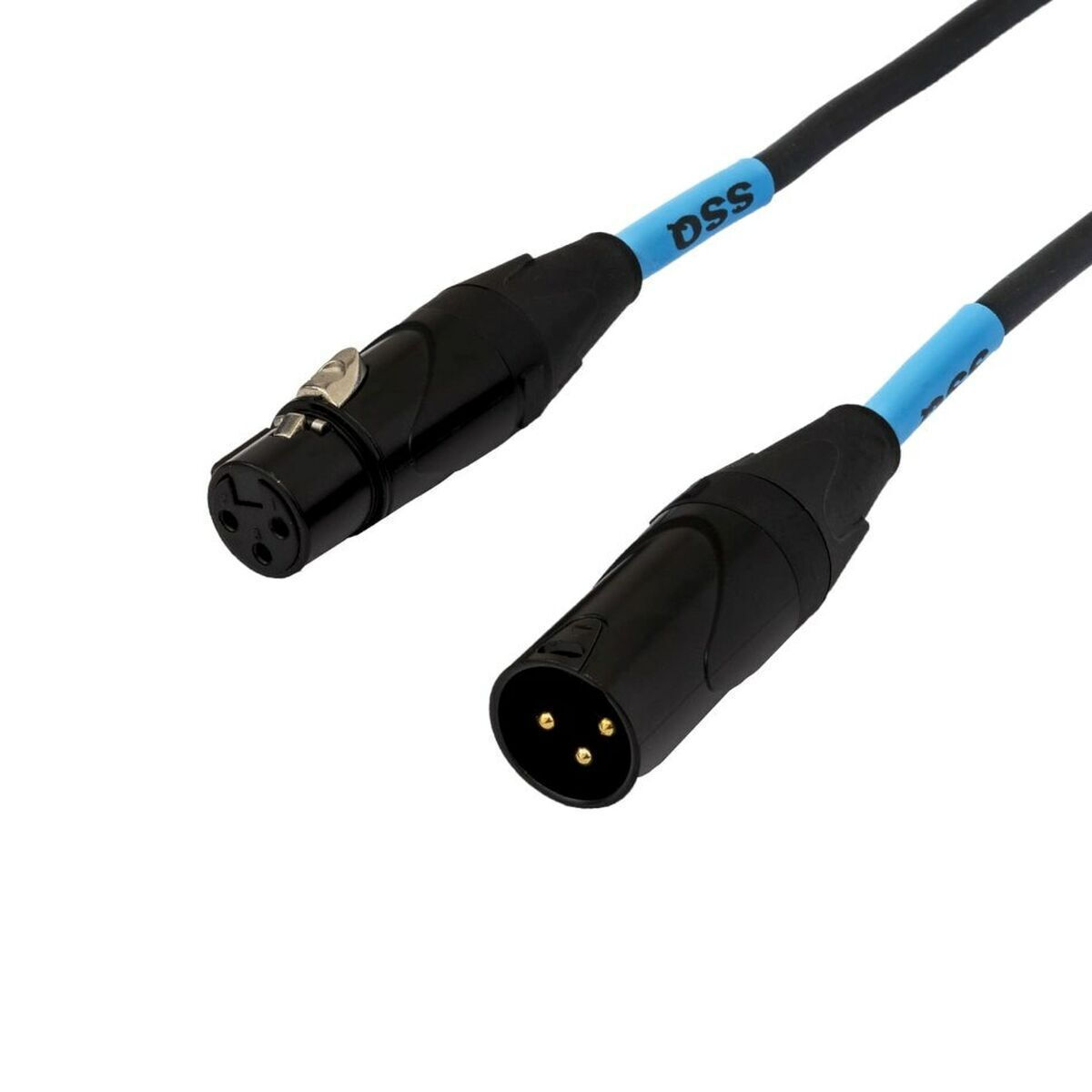 Sound Station Quality (SSQ) Cable XLR male - XLR female Μαύρο 1m (SS-2032) - Image 3