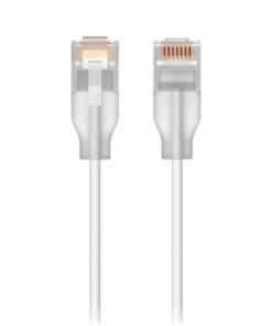 Ubiquiti U/UTP Cat.6 Καλώδιο Δικτύου Ethernet 0.15m Λευκό 1τμχ