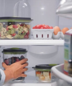 Alternative view of FoodSaver Βάζο Γενικής Χρήσης με Καπάκι Γυάλινο Μαύρο 1800ml