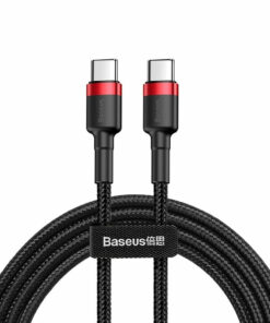 Baseus Cafule USB 2.0 USB-C male - USB-C 60W 1m (CATKLF-G91)