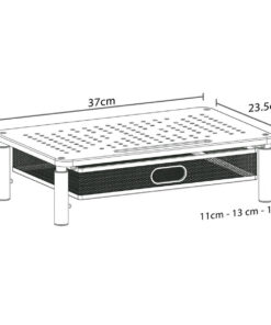 Alternative view of Maclean Energy (MC-947) Επιτραπέζια Βάση Οθόνης έως 32"
