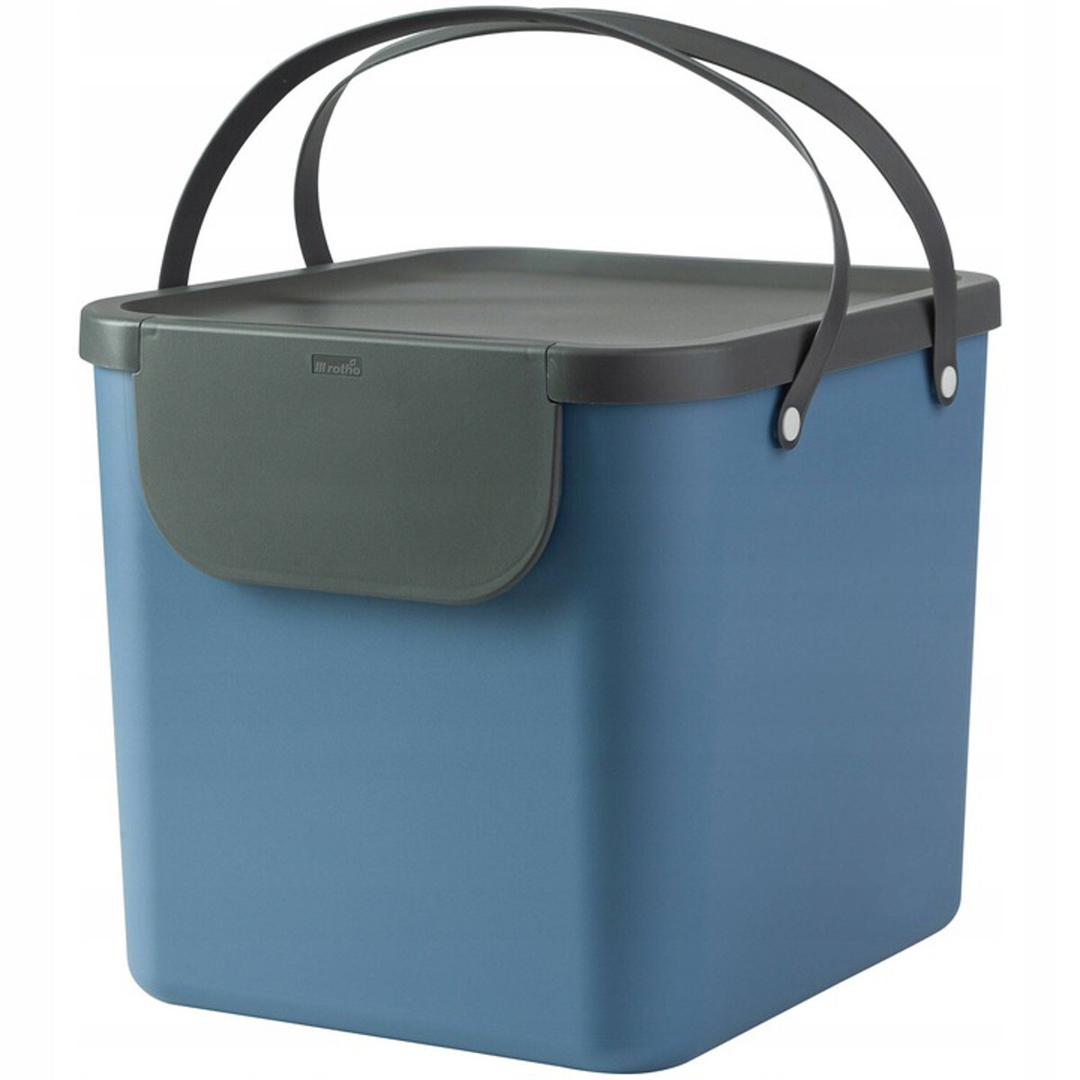 Rotho Babydesign Πλαστικό Καλάθι Αχρήστων 40lt Μπλε 35.5x33.9x39.8cm