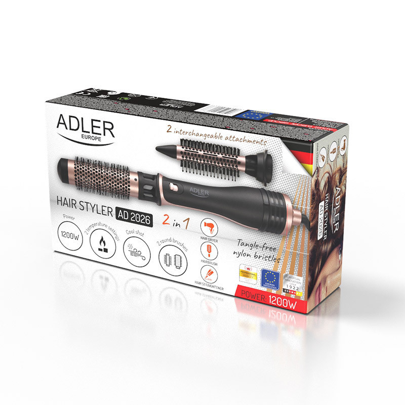 Adler Ηλεκτρική Βούρτσα Μαλλιών - Image 3