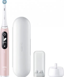 Oral-B iO Series 6 Ηλεκτρική Οδοντόβουρτσα με Αισθητήρα Πίεσης και Θήκη Ταξιδίου Ροζ