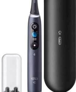 Oral-B iO Series 9 Ηλεκτρική Οδοντόβουρτσα με Αισθητήρα Πίεσης και Θήκη Ταξιδίου Black Onyx