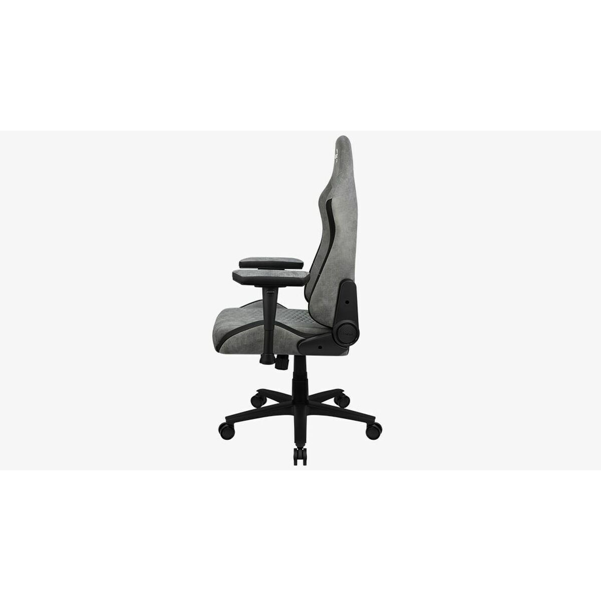 Aerocool Crown AeroSuede Υφασμάτινη Καρέκλα Gaming με Ρυθμιζόμενα Μπράτσα stone grey - Image 7