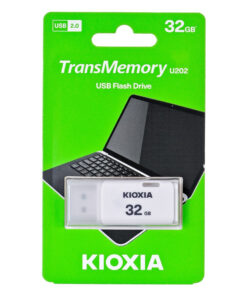 Alternative view of Kioxia TransMemory U202 32GB USB 2.0 Λευκό