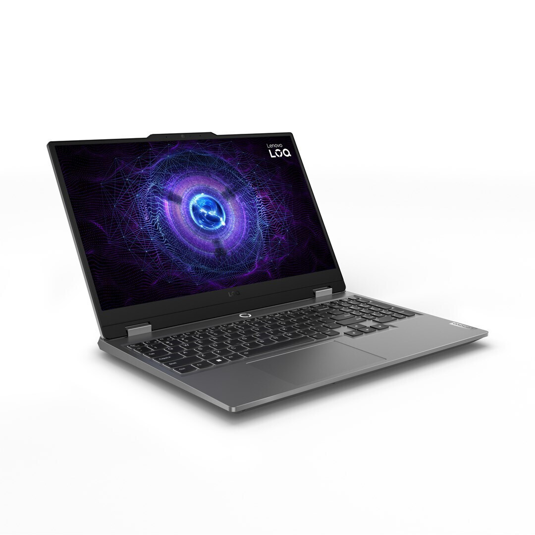 Lenovo LOQ 15IAX9 15.6" IPS FHD 144Hz (i5-12450HX/16GB/512GB SSD/GeForce RTX 4050/W11 Home) Luna Grey (US Keyboard)