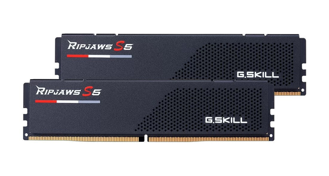 G.Skill Ripjaws S5 DDR5 96GB RAM με 2x48GB Modules και Ταχύτητα 5200 για Desktop F5-5200J4040A48GX2-RS5K