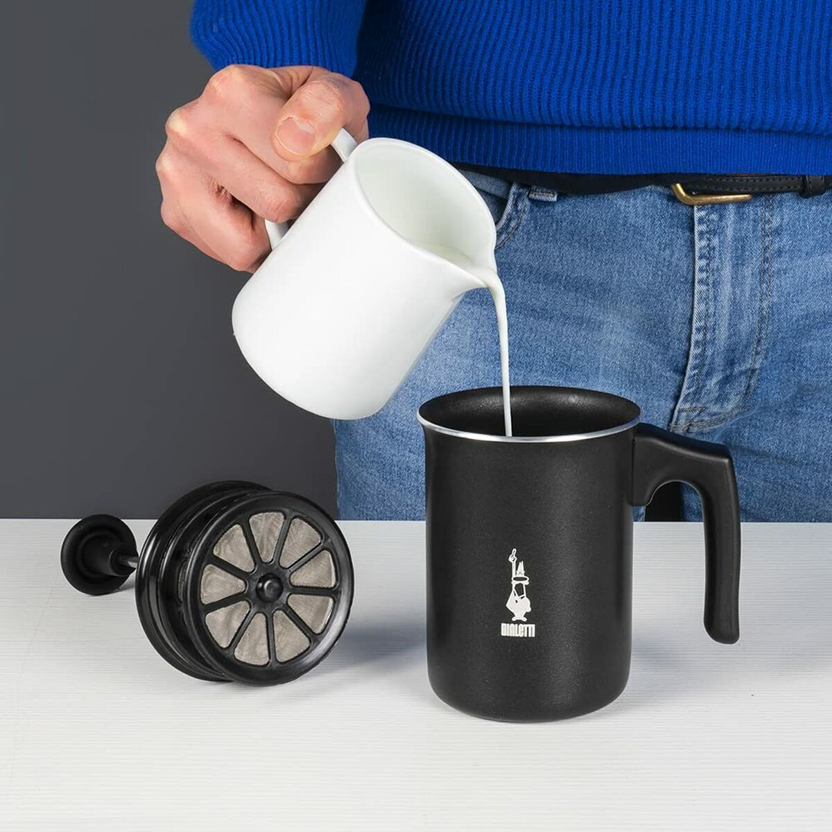 Bialetti Μπρίκι Espresso 6cups Μαύρο - Image 4