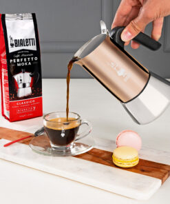 Alternative view of Bialetti Venus New Μπρίκι Espresso 6cups Inox Copper
