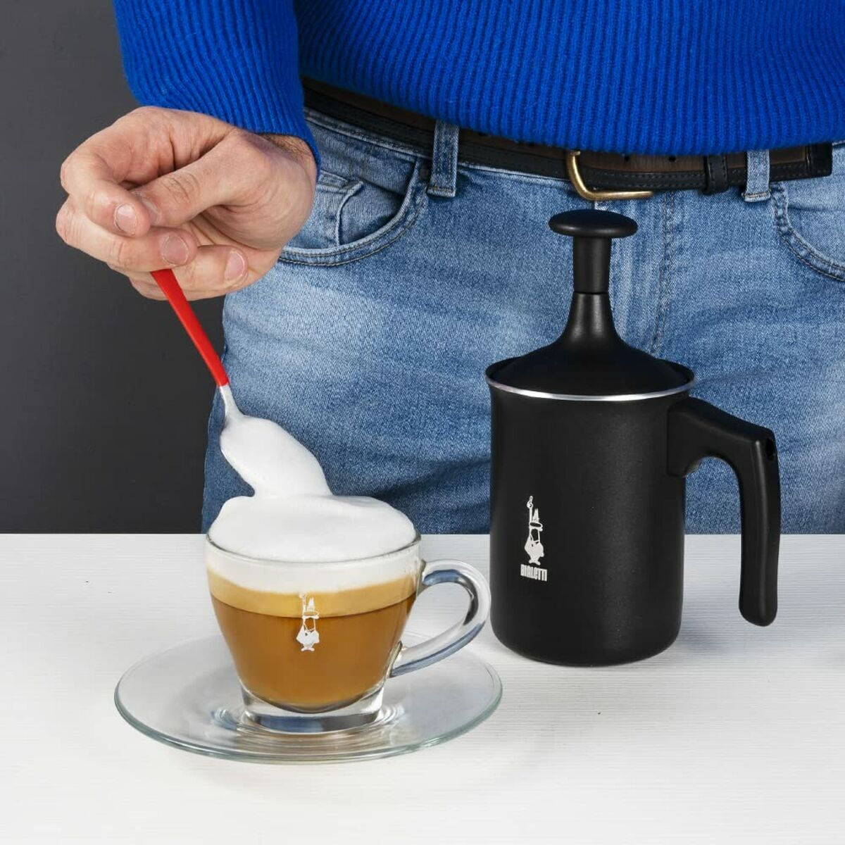 Bialetti Μπρίκι Espresso 6cups Μαύρο - Image 6