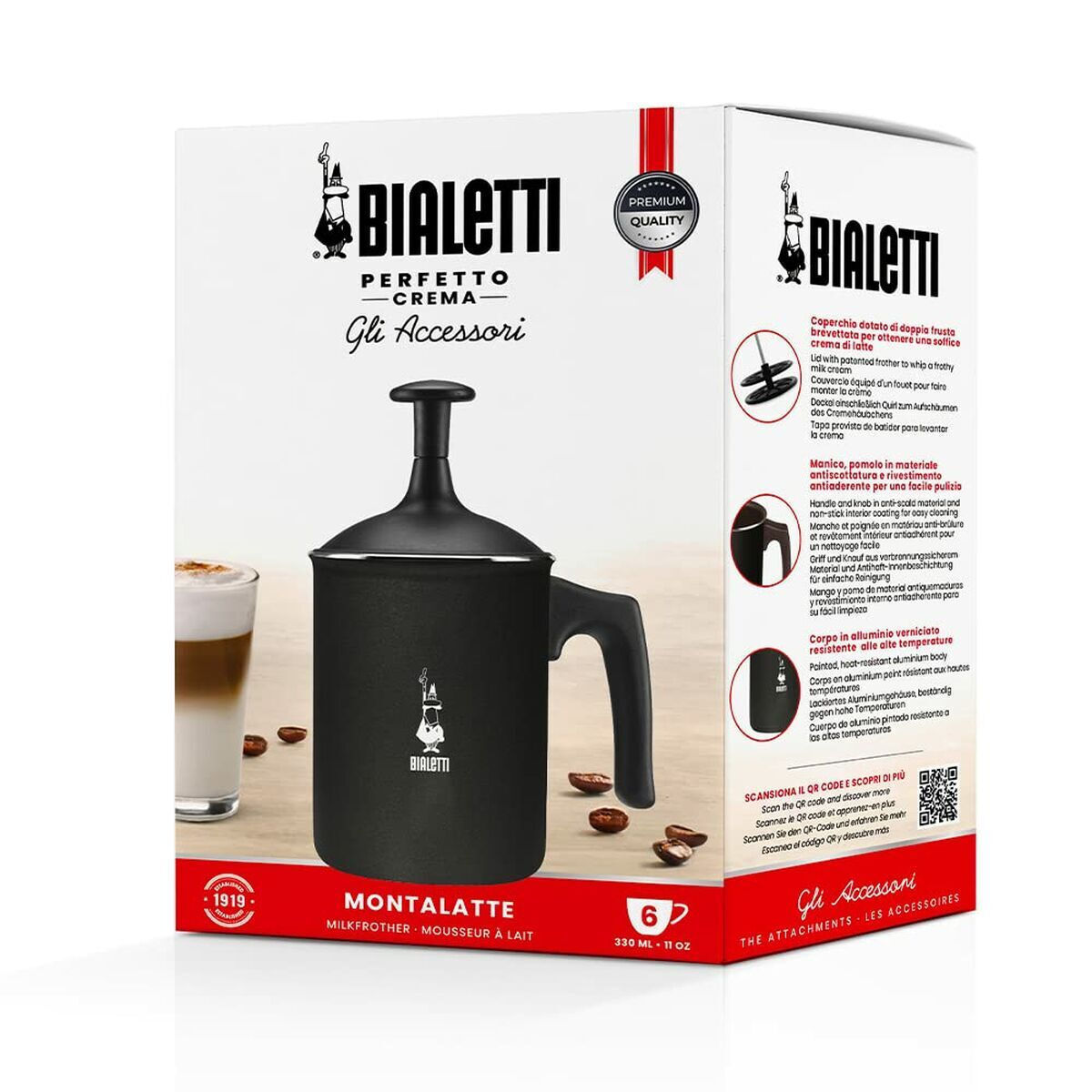 Bialetti Μπρίκι Espresso 6cups Μαύρο - Image 12