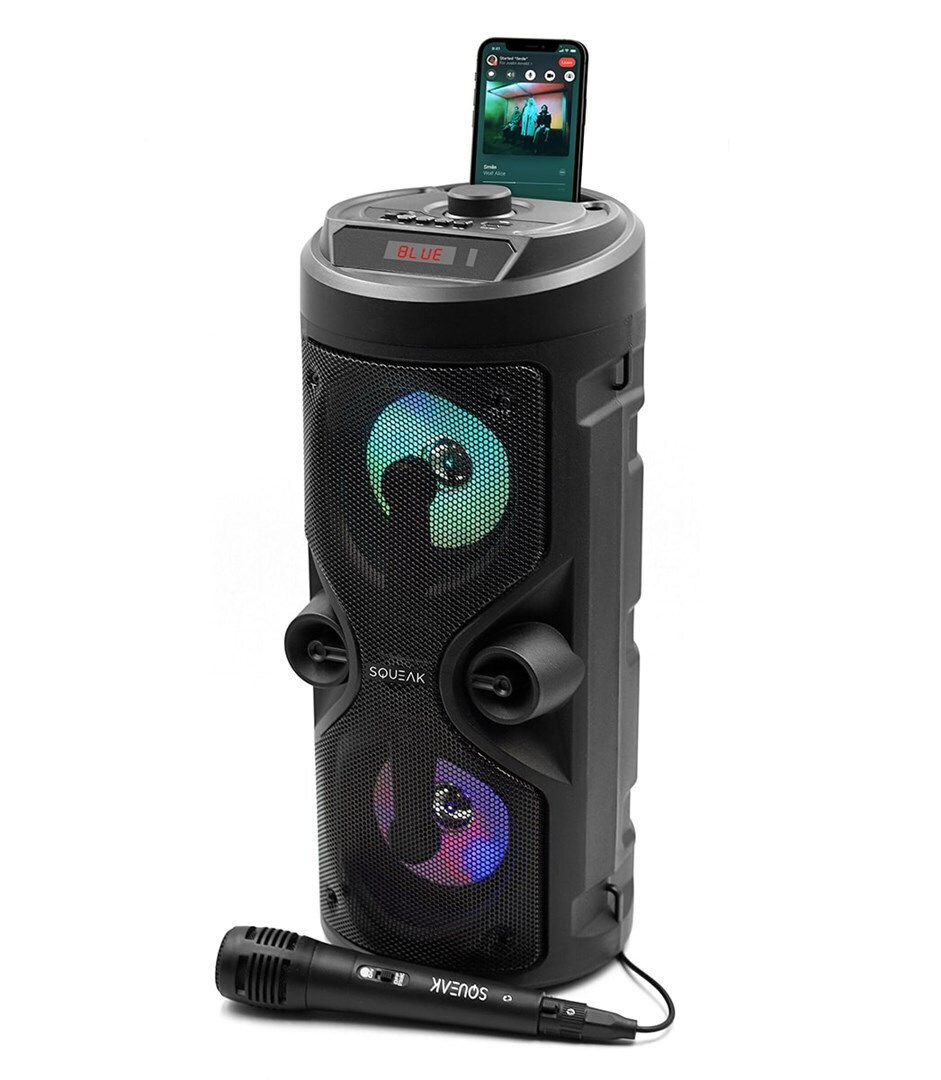 BT Ηχείο με λειτουργία Karaoke σε Μαύρο Χρώμα - Image 8