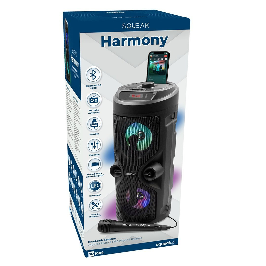 BT Ηχείο με λειτουργία Karaoke σε Μαύρο Χρώμα - Image 7