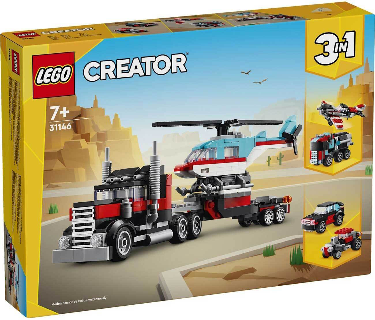 Lego Creator Flatbed Truck With Helicopter για 7+ Ετών - Image 2