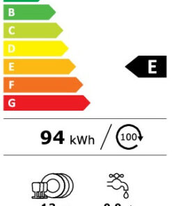 Alternative view of Electrolux Πλήρως Εντοιχιζόμενο για 13 Σερβίτσια Π60xY82εκ. EES27200L