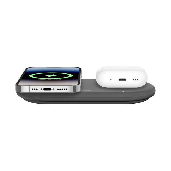 Belkin Ασύρματος Φορτιστής (Qi Pad) 15W Μαύρος (BOOST Charge Pro 2in1) - Image 3