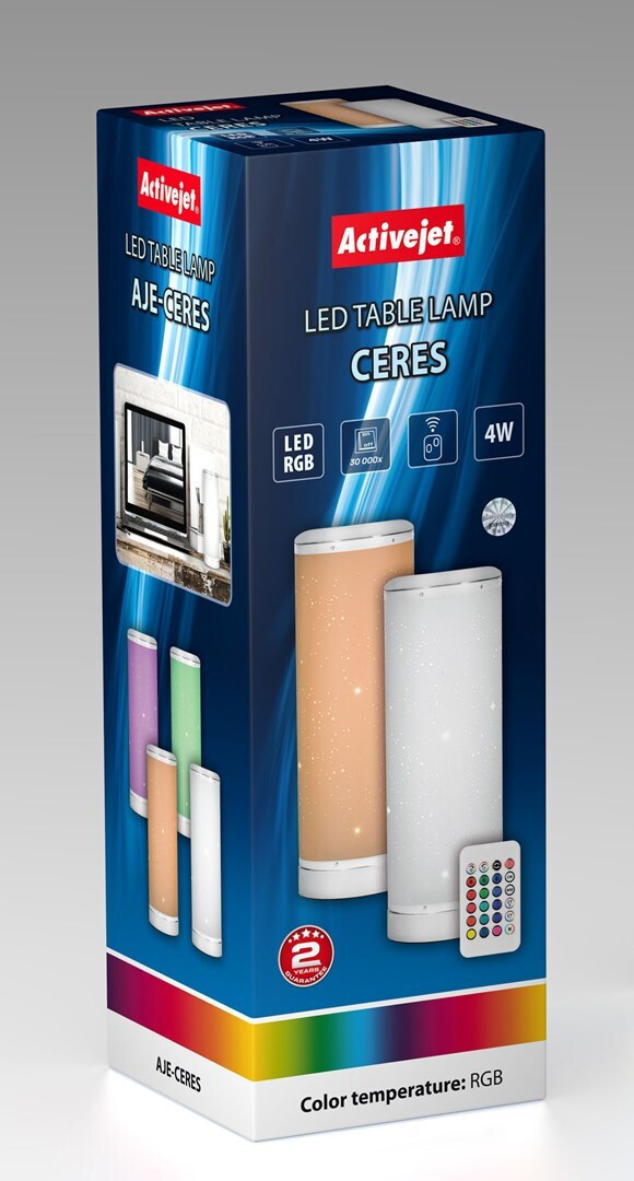 Active Jet Διακοσμητικό Φωτιστικό με Φωτισμό RGB LED Λευκό