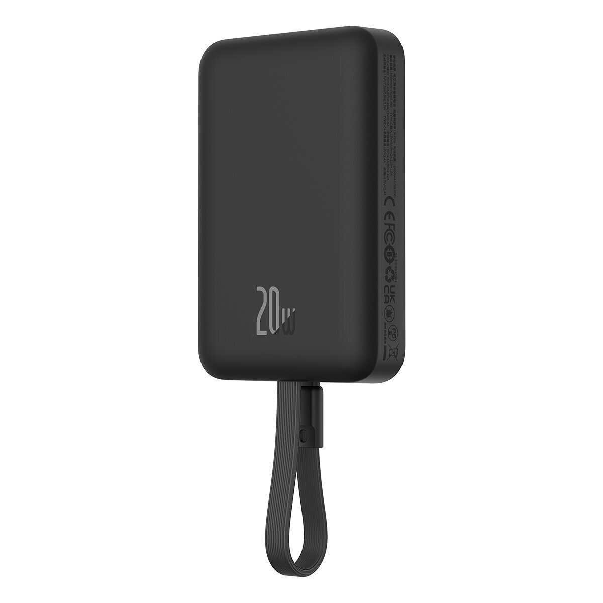 Baseus Mini MagSafe Power Bank 10000mAh 20W Power Delivery Μαύρο - Image 5