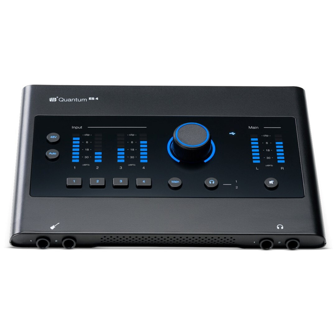 Presonus Quantum ES 4 Εξωτερική Επαγγελματική Κάρτα Ήχου Συνδεσιμότητα 3.5mm