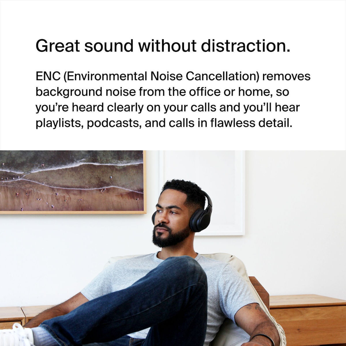Belkin SoundForm Adapt Ασύρματα On Ear Multimedia Ακουστικά με μικρόφωνο και σύνδεση Bluetooth - Image 9