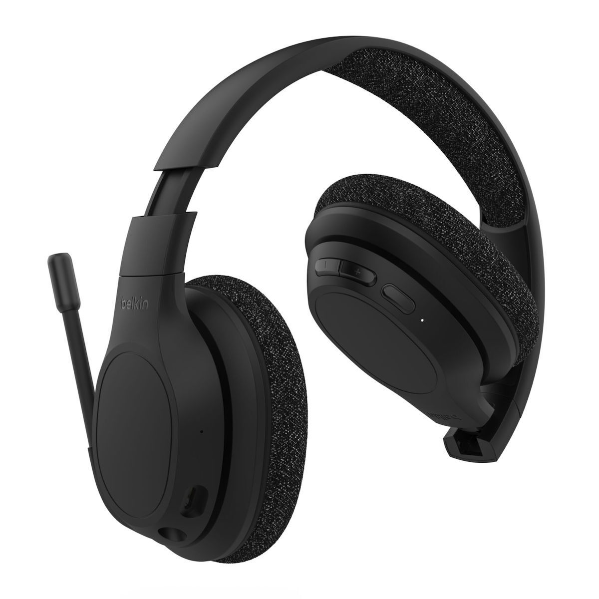Belkin SoundForm Adapt Ασύρματα On Ear Multimedia Ακουστικά με μικρόφωνο και σύνδεση Bluetooth - Image 4