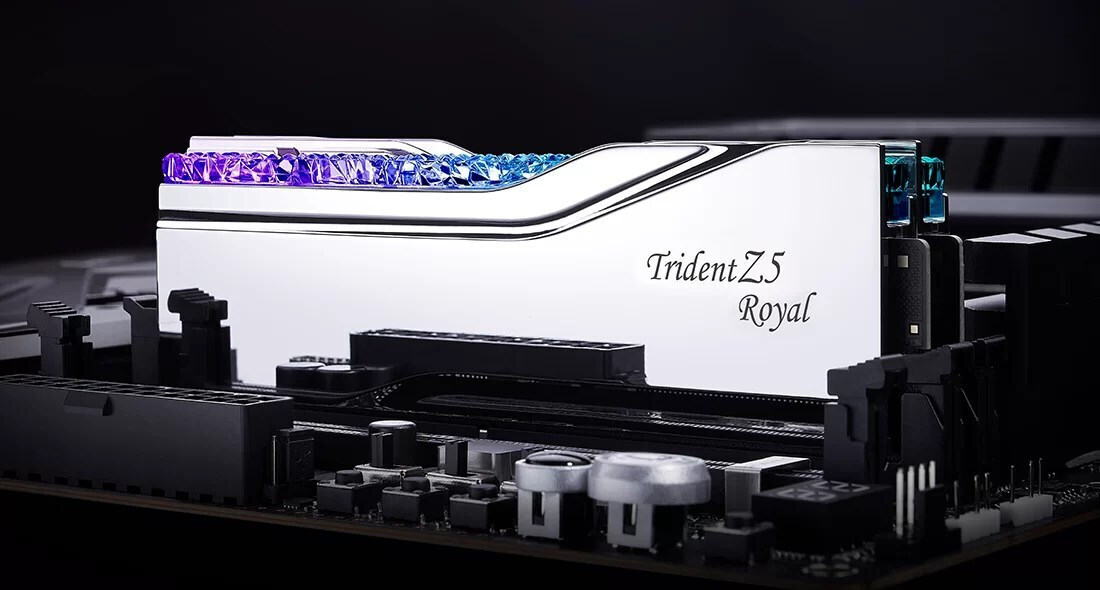 G.Skill Trident Z5 Royal DDR5 64GB RAM με 2x32GB Modules και Ταχύτητα 6400 για Desktop F5-6400J3239G32GX2-TR5S - Image 2