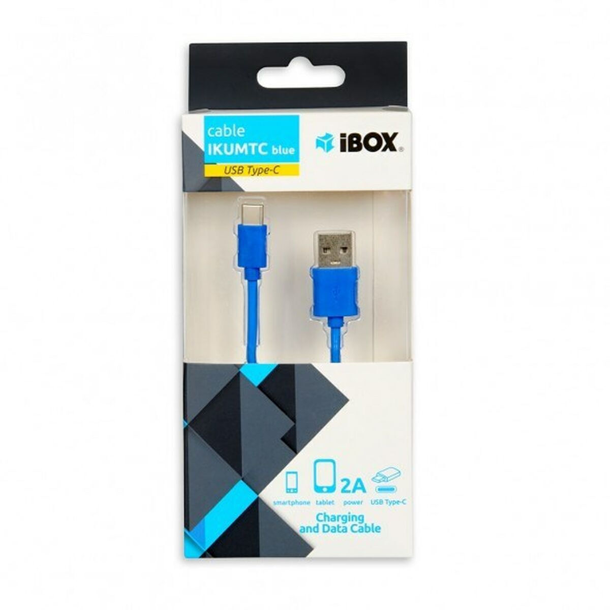 iBox IBOX USB 2.0 USB-C male - USB-A 1m (IKUMTCB) - Image 3