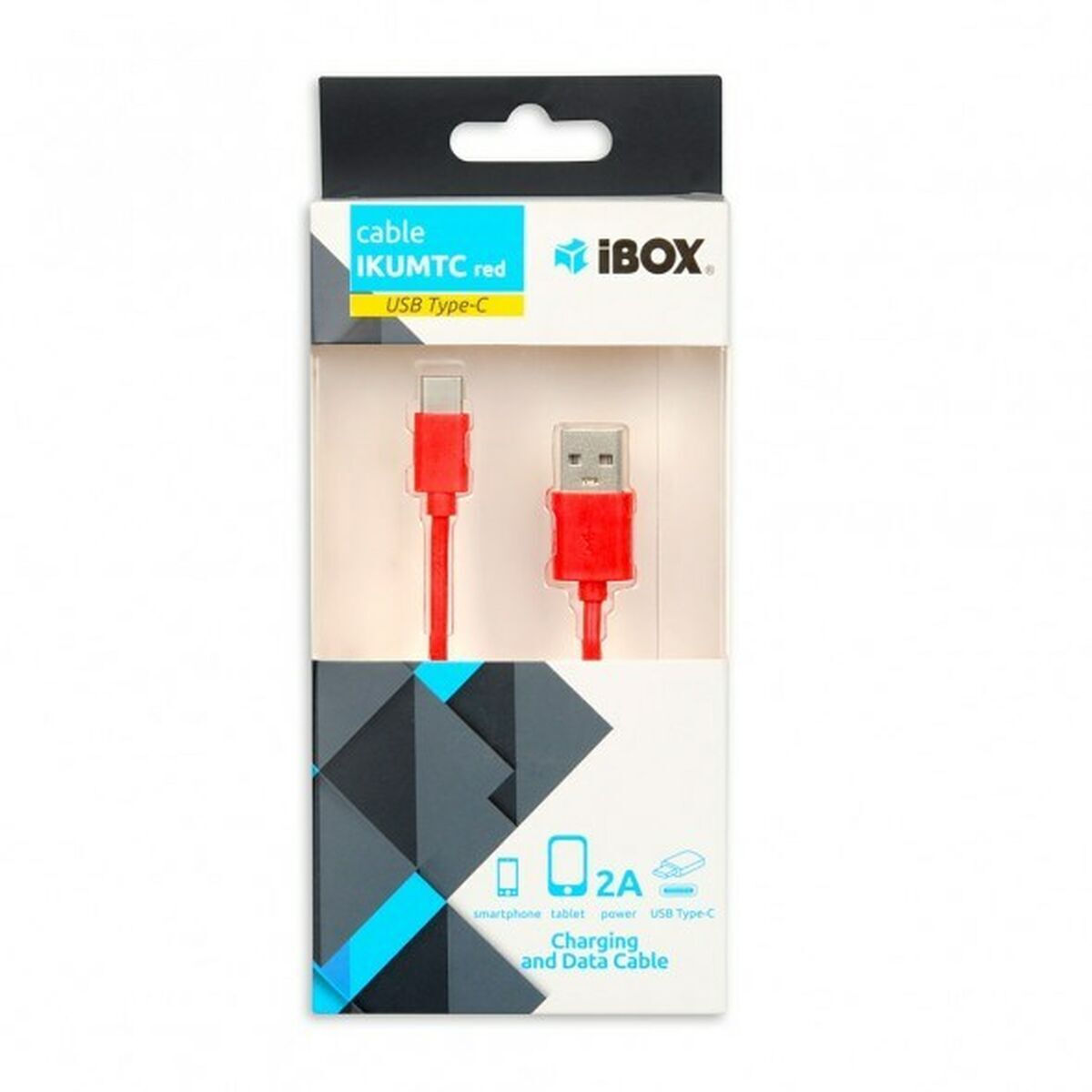 iBox IBOX USB 2.0 USB-C male - USB-A 1m (IKUMTCR) - Image 4