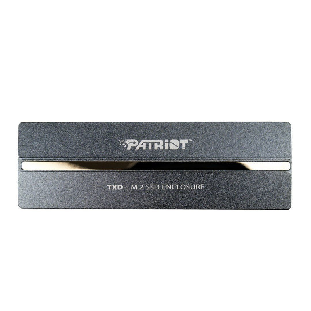 Patriot Θήκη για Σκληρό Δίσκο M.2 SATA III NVME με σύνδεση Type-C σε Γκρι χρώμα