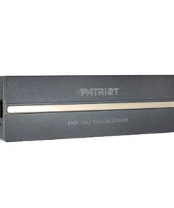 Alternative view of Patriot Θήκη για Σκληρό Δίσκο M.2 SATA III NVME με σύνδεση Type-C σε Γκρι χρώμα