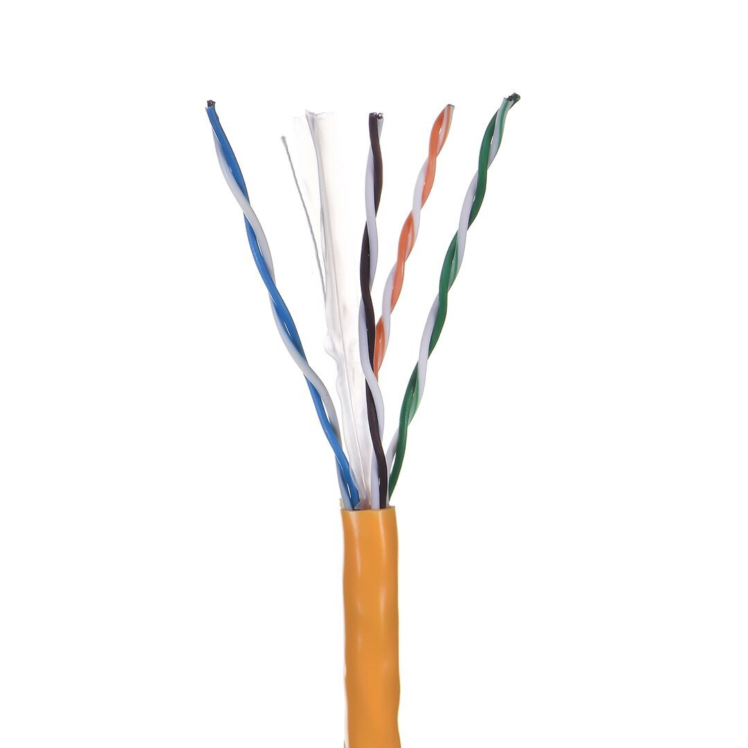 Lanberg U/UTP Καλώδιο Δικτύου Ethernet χωρίς ακροδέκτες 305m Πορτοκαλί 1τμχ LCU6-10CC-0305-O - Image 3