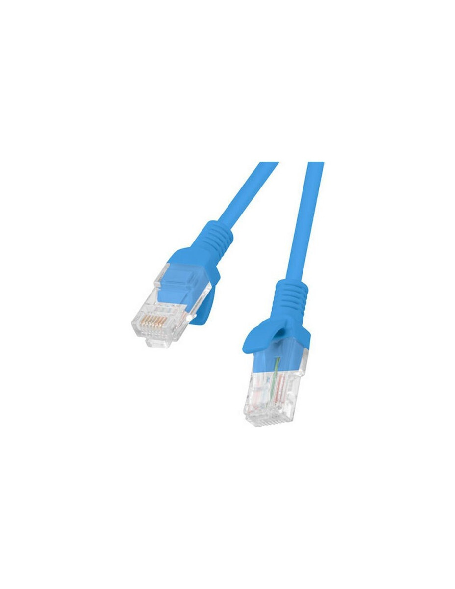 Lanberg U/UTP Cat.5e Καλώδιο Δικτύου Ethernet 0.5m Κόκκινο (PCU5-10CC-0050-R)