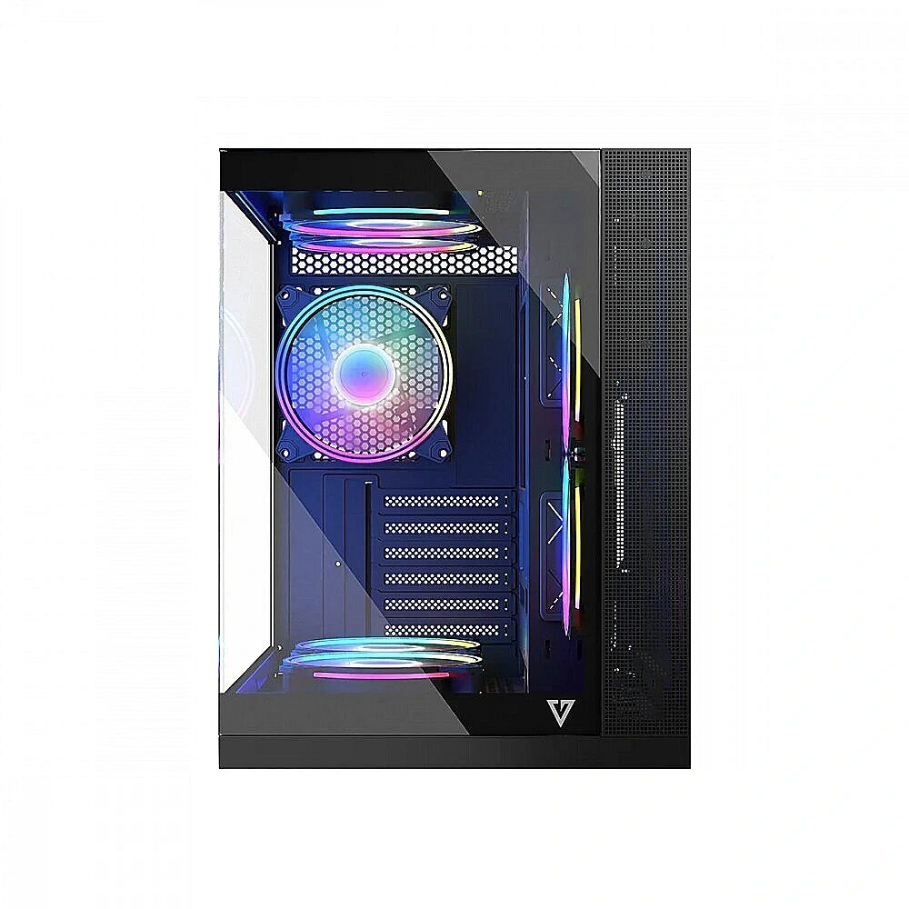 Modecom Panorama ARGB 7F Gaming Midi Tower με Πλαϊνό Παράθυρο - Image 2