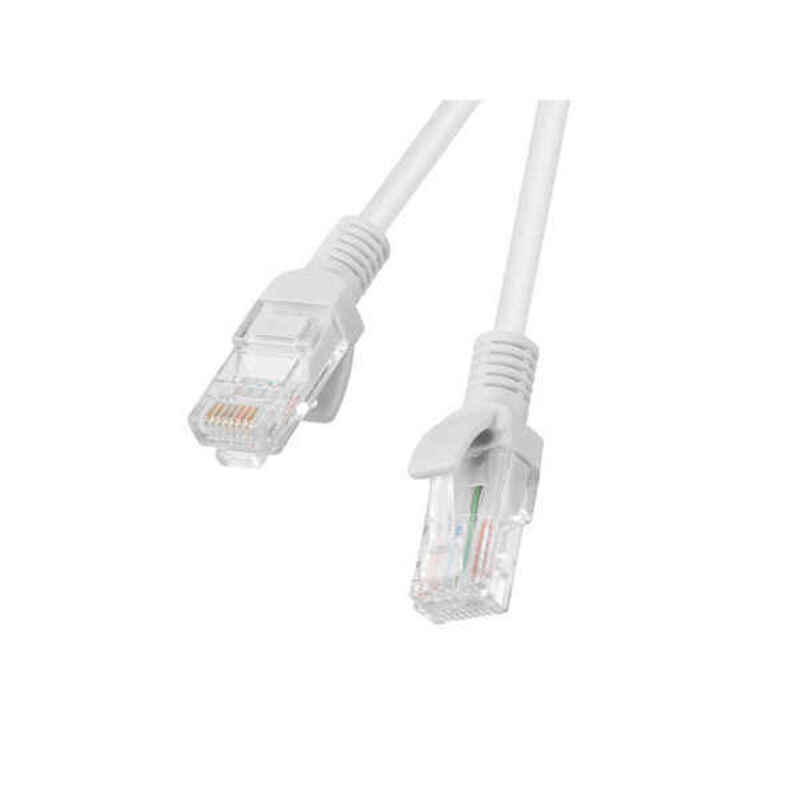 Lanberg U/UTP Cat.6 Καλώδιο Δικτύου Ethernet 0.25m Γκρι 1τμχ PCU6-10CC-0025-S