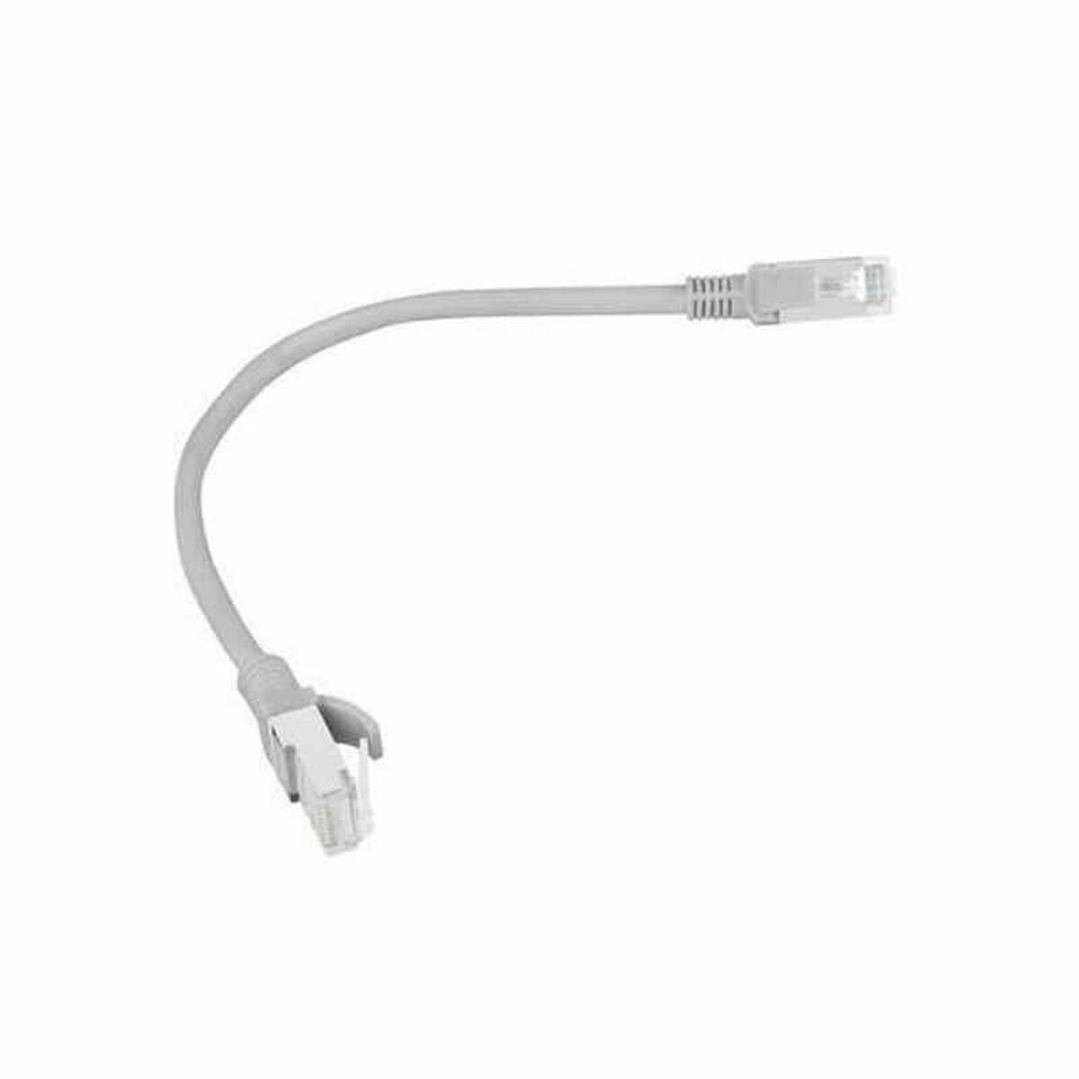 Lanberg U/UTP Cat.6 Καλώδιο Δικτύου Ethernet 0.25m Γκρι 1τμχ PCU6-10CC-0025-S - Image 2