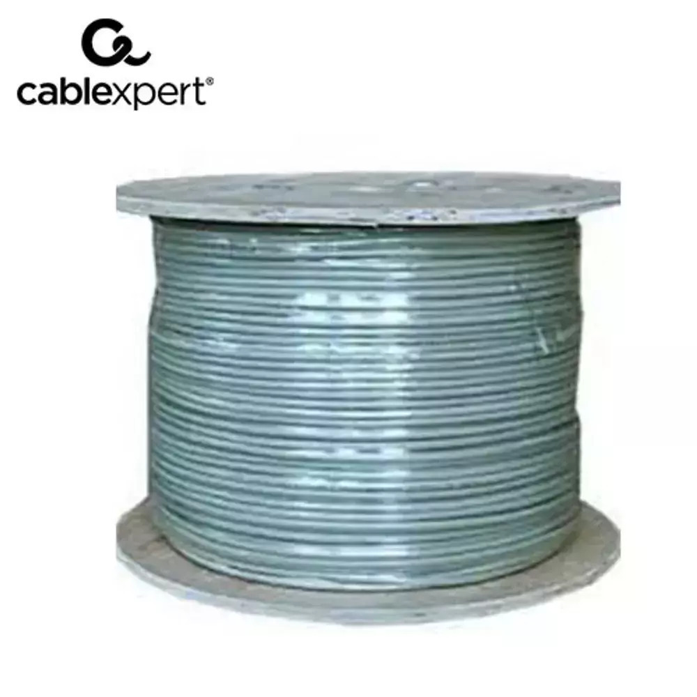 Cablexpert U/FTP (STP) Cat.5e Καλώδιο Δικτύου Ethernet χωρίς ακροδέκτες 305m Γκρι 1τμχ FPC-5004E-SO - Image 2